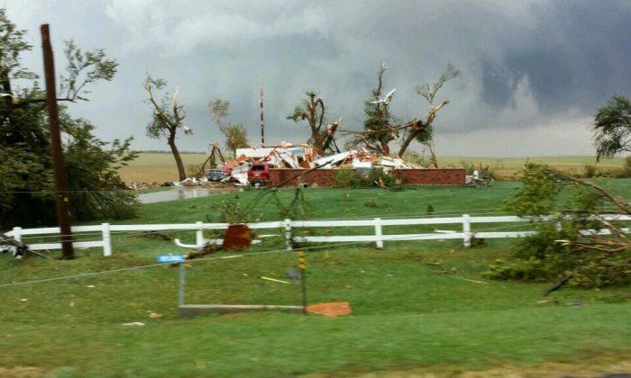 Iowa: Tornado Hits Quimby