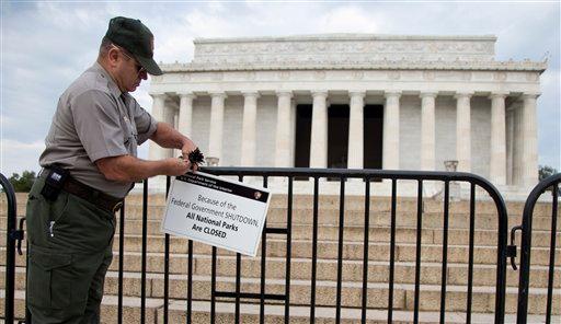 Lincoln Memorial Closed During Government Shutdown; Was Open During ‘95 Shutdown