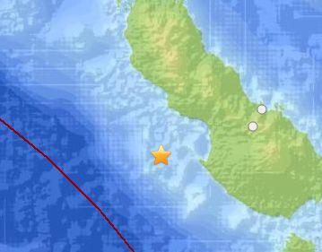 Earthquake Today Off Papua New Guinea 7.1 Magnitude