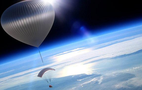 Near-Space Balloon Rides, 100,000 Feet Above Earth, to Be Offered by New Company