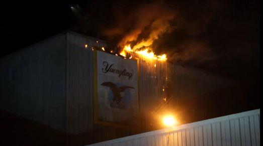Yuengling Fire: Tampa’s Yuengling Brewery ‘Engulfed in Flames’