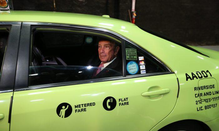 Green Taxis Rolling in Outer Boroughs