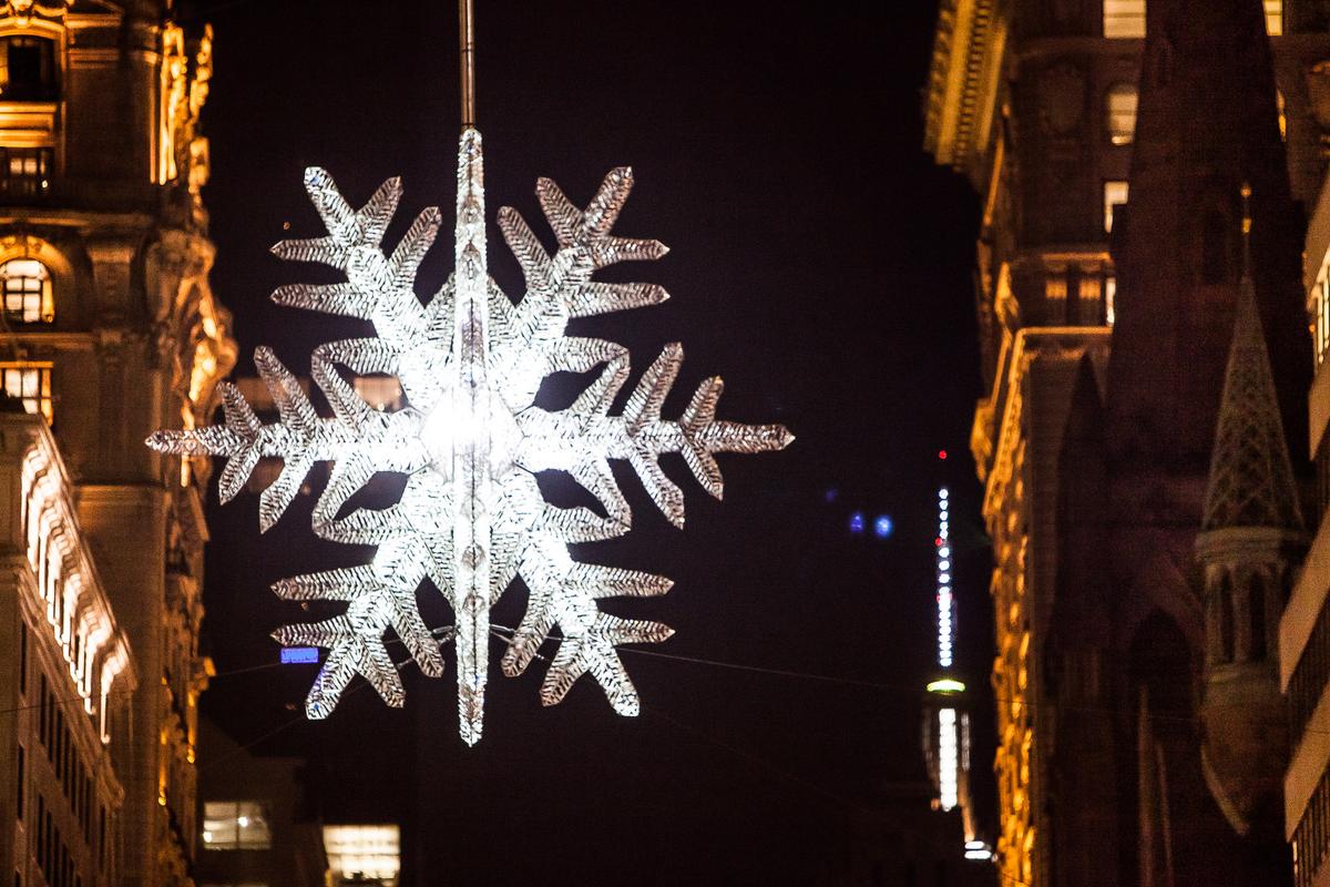 Snowflake Season Has Arrived in New York City