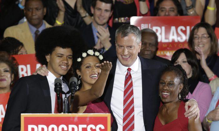 Bill de Blasio Easily Wins NYC Mayor’s Race