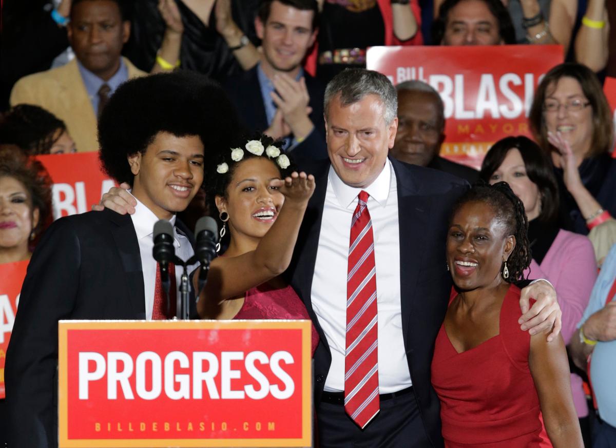 Bill de Blasio Easily Wins NYC Mayor’s Race