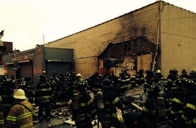 Partial Building Collapse in Bronx InjuresTwo  