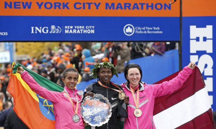 Priscah Jeptoo Wins ING New York City Marathon 2013