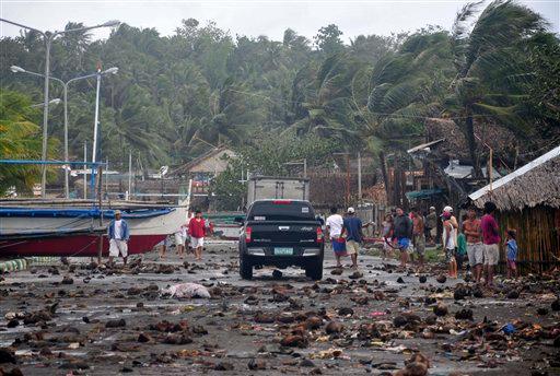 Legazpi City, Albay Province: Typhoon Haiyan Hits Coastal Town
