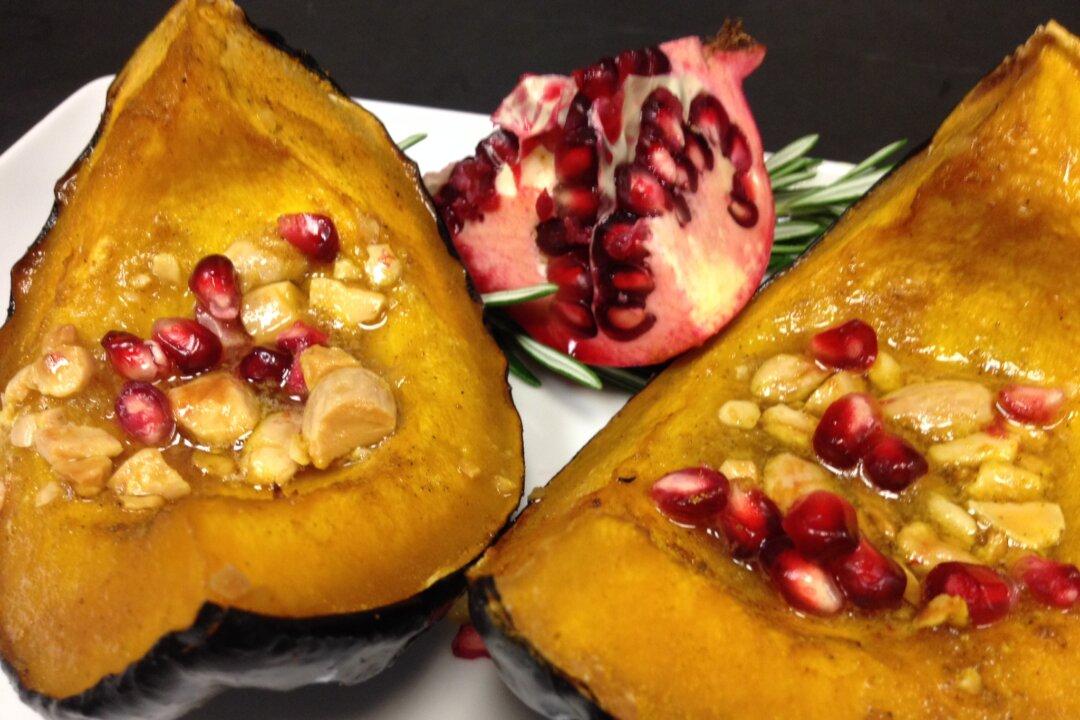 Maple Glazed Acorn Squash Recipe