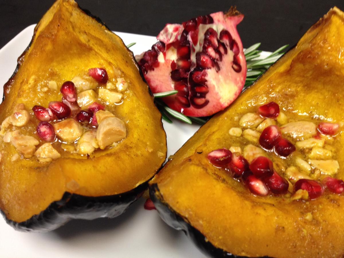 Maple Glazed Acorn Squash Recipe