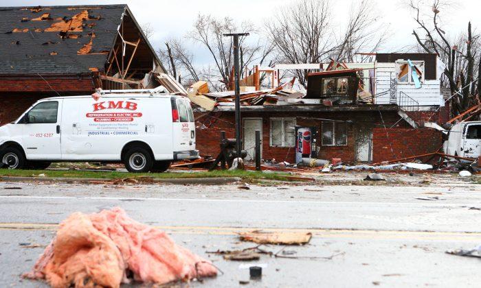 Kokomo, Indiana: Reported Tornado Causes Major Damage