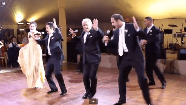 Amazing Wedding Surprise: Entire Family Breaks Out in Broadway Musical Number (Video)