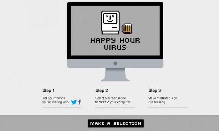 Happy Hour Virus Could Let You Leave Work Early