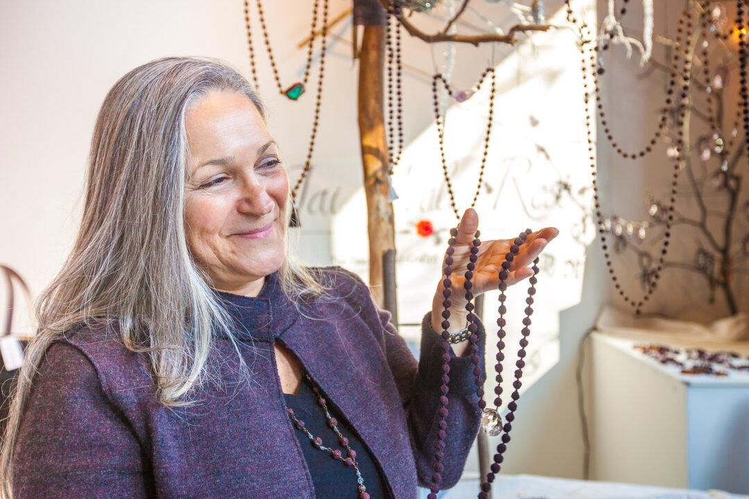 Creating Jewelry From Rose Petals