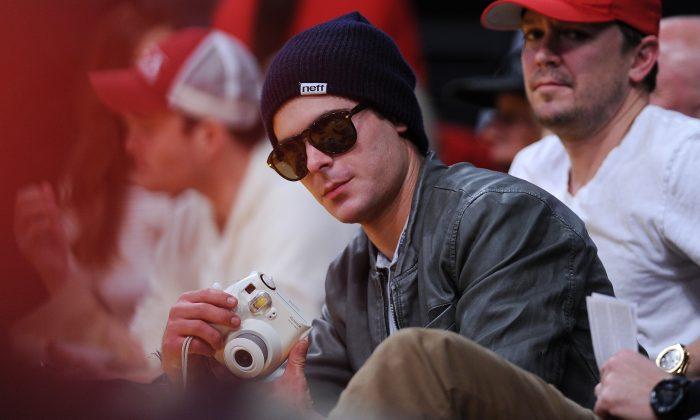 Zac Efron Broken Jaw? Has AA Chip at NBA Game After 6 Months’ Sobriety