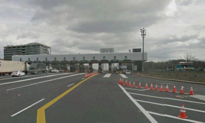 Playing in Traffic - GW Bridge Toll “Gate”