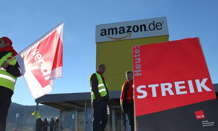 German Amazon Workers Strike, Go to Seattle