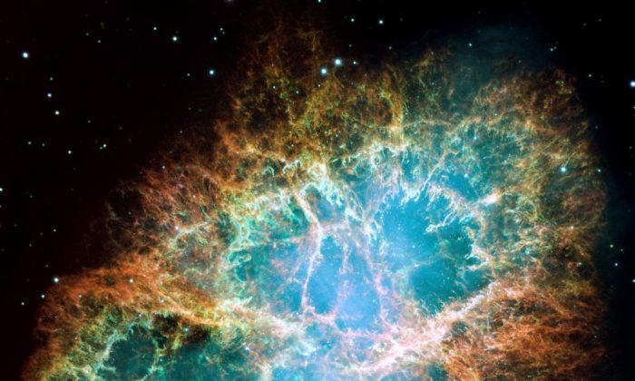 Crab Nebula: Noble Gas Molecule Found in Crab Nebula--a First in Space, Say Researchers