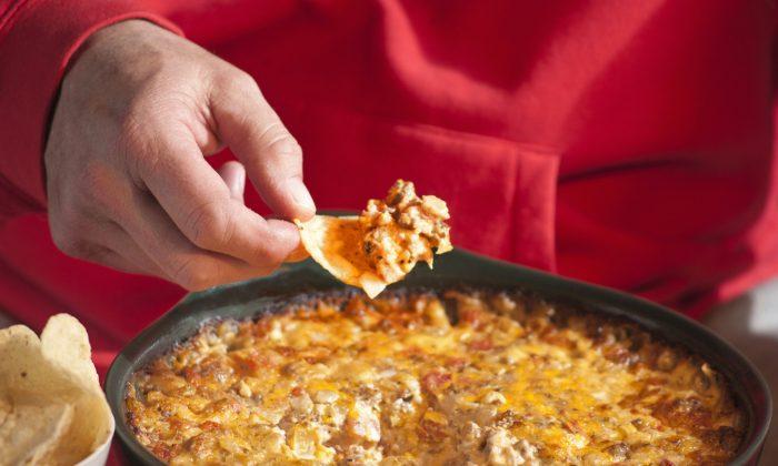 Hot Meaty Cheesy Game Day Dip