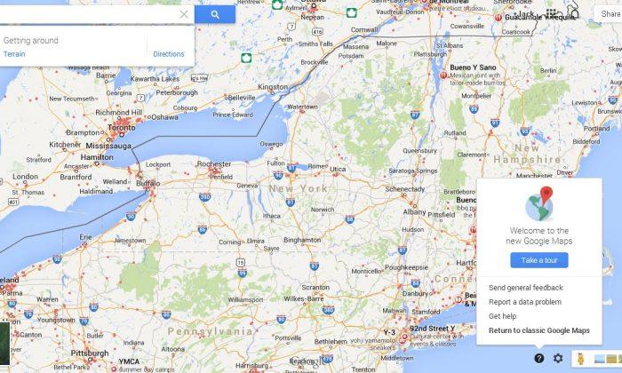 Google Maps, Street View: New Chrome Layout, How to Revert Back