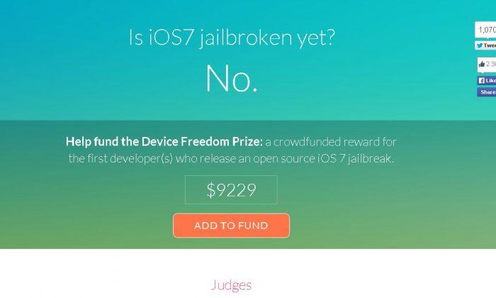 iOS 7 Jailbreak: Crowdfunding Site Set Up to Jailbreak iOS 7, Reward Offered