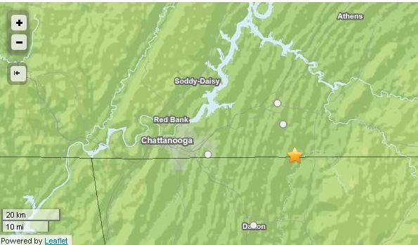 Earthquake Today: 3.1 Quake Hits in Tennessee Near Wildwood Lake