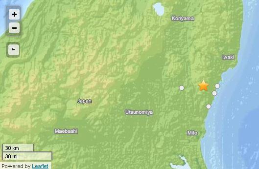Earthquake Today in Japan: 5.1 Quake Hits in Fukushima Prefecture