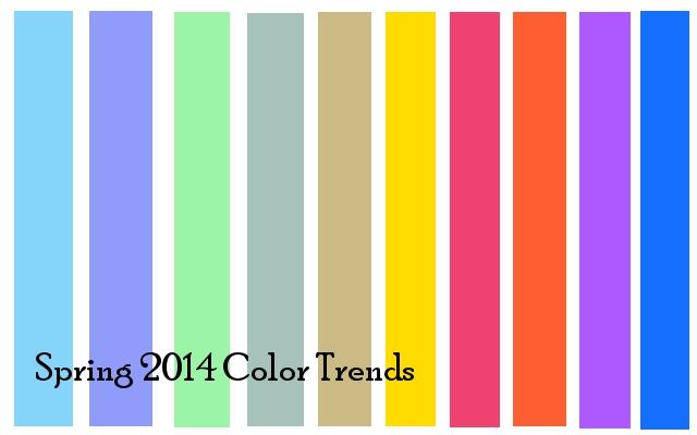 Spring 2014 Color Fashion Trends, What Colors Suit You