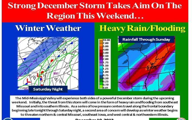 Winter Storm Gemini Update: Heavy Rain and Flooding Over Midwest