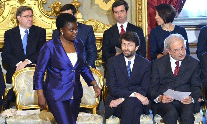 Italy’s First Black Minister Demonstrates Tolerance 