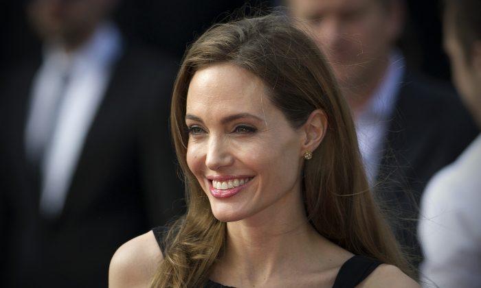 Angelina Jolie Carries Her Office Around With Her