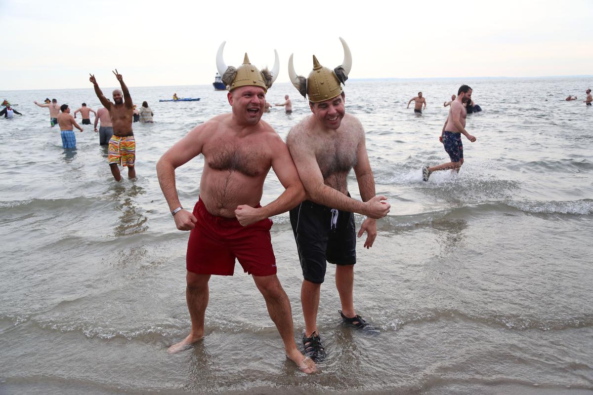 How I Braved My First Polar Bear Plunge