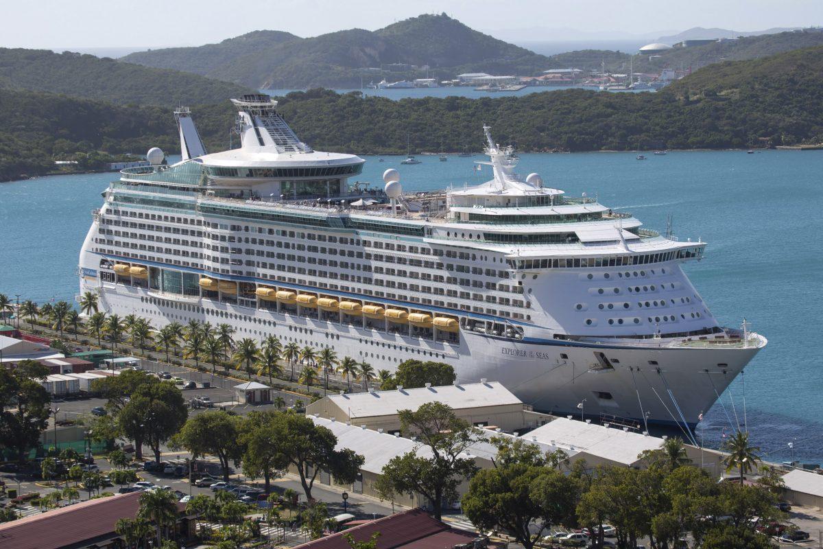 A stock photo shows a cruise ship (AP Photo/Thomas Layer)