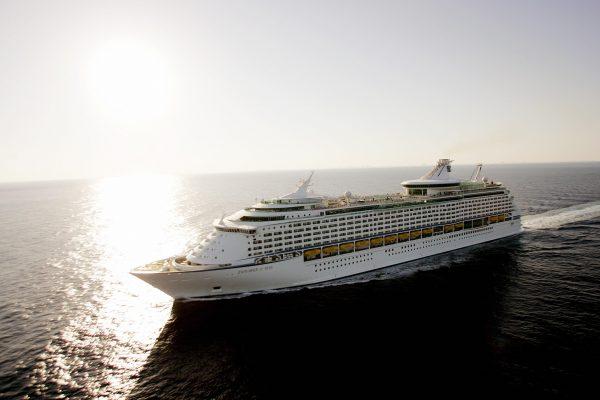 A stock photo shows a Royal Caribbean cruise ship. (Roberto Schmidt/AFP/Getty Images)