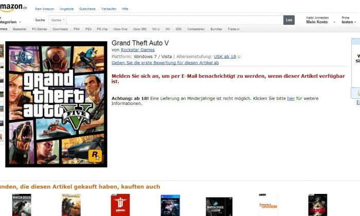 GTA V PC: ‘Grand Theft Auto 5’ PC Version Listed on French, German Amazon Websites