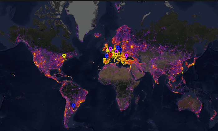 The Road Most Traveled - Now in One Heatmap