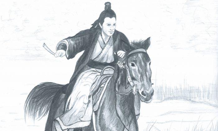 Chinese Idioms: Spur on the Flying Horse (快馬加鞭)