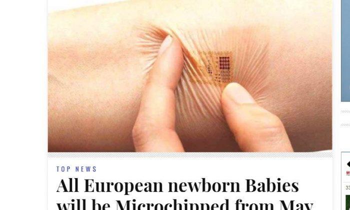 RFID Chips: ‘All European Newborn Babies Will Be Microchipped From May 2014’ Isn’t Real