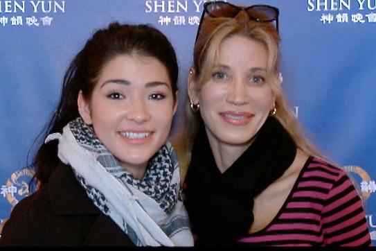 Writer and Young Ballerina Captivated by Shen Yun 