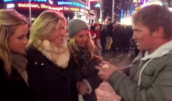 New Year’s Kiss Card Trick Video Gets Almost 2 Million Views (Watch Here)