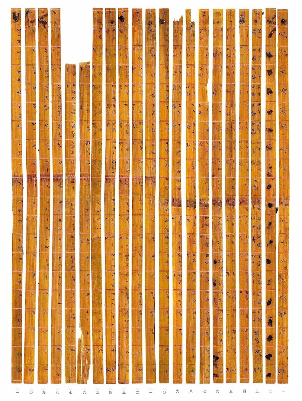 Chinese Bamboo Strips Revealed as First Known Times Table