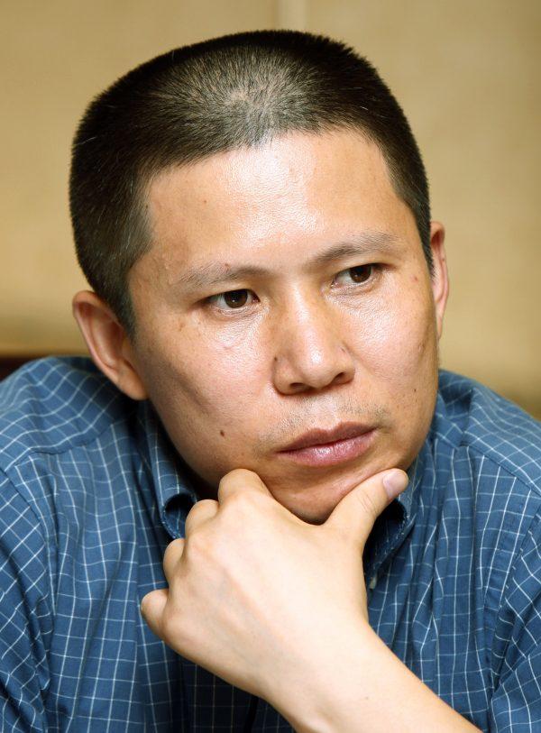 Legal scholar Xu Zhiyong on July 17, 2009. (Greg Baker/File/AP Photo)