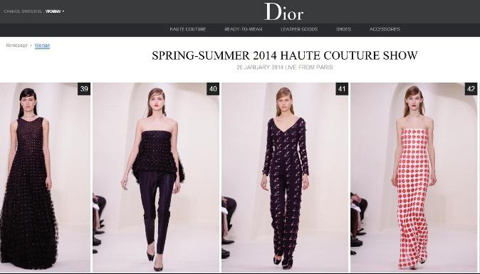 Dior Haute Couture Spring/Summer 2014 Debut: Art of Embroidery