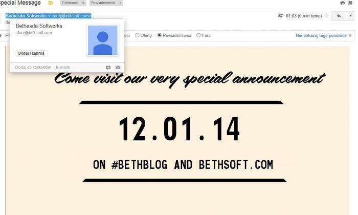 ‘Fallout 4’ Email Saying ‘Very Special Announcement’ is a Hoax