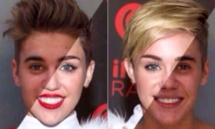 Miley Cyrus Justin Bieber ‘Twins,’ ‘Separated from Birth’ Images Go Viral After Arrest
