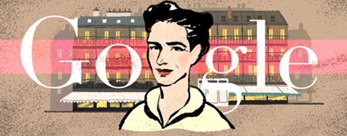 Simone de Beauvoir: Late Writer Honored with Google Doodle