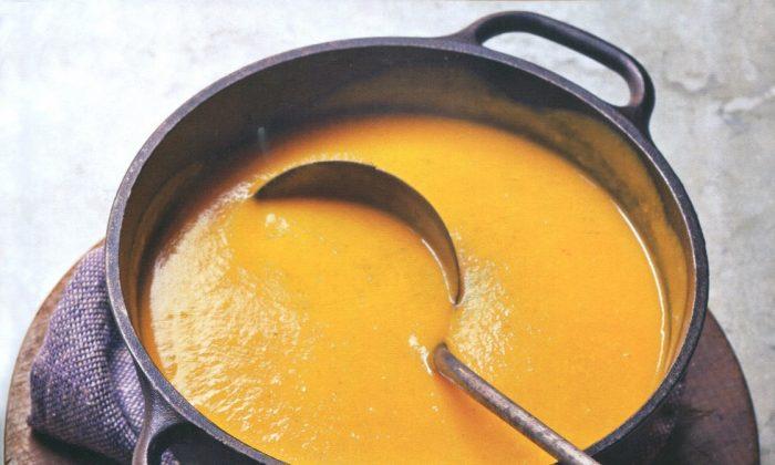 Butternut Squash and Saffron Soup Recipe 