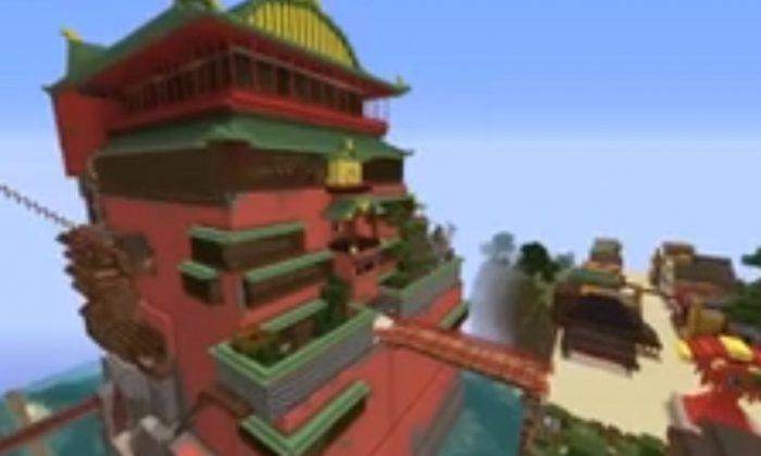 Minecraft: ‘Spirited Away’ Created in Minecraft (+Video)