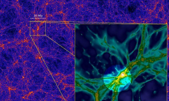 Astronomers Wonder at Sight Never Seen Before—The Web That Holds Galaxies Together (Photo)