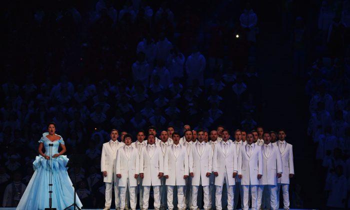 Anna Netrebko Astounds During Sochi Olympics Opening Ceremony